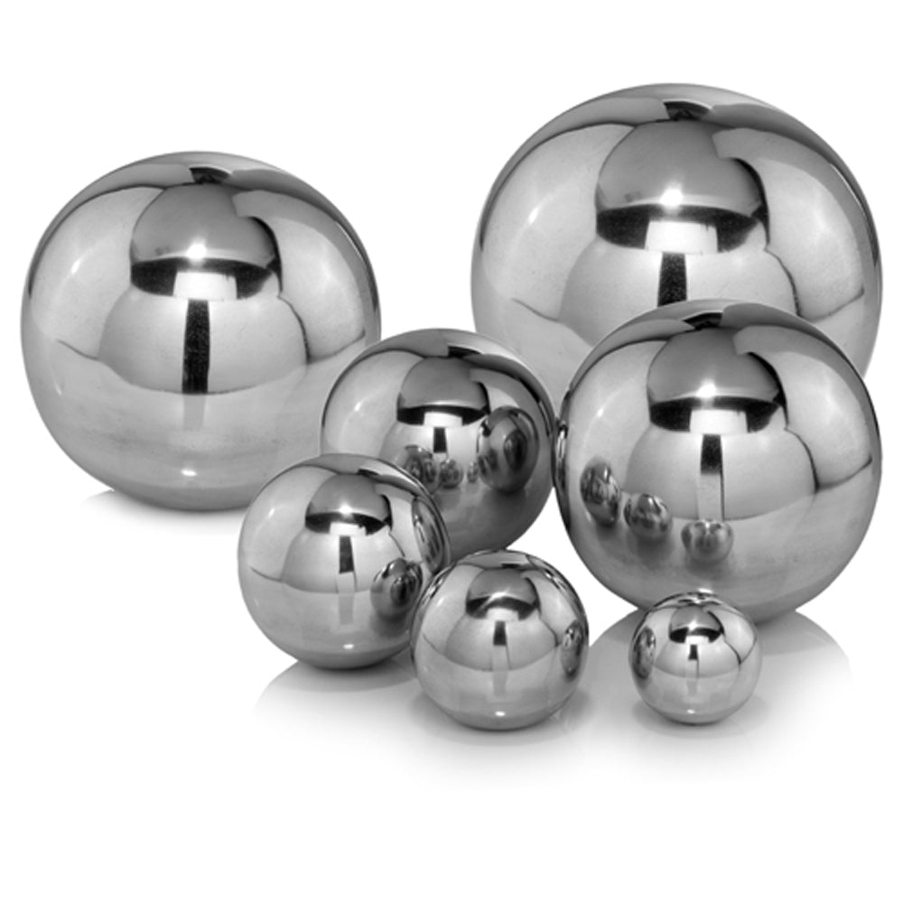 HomeRoots 12' x 12' Buffed Polished Sphere