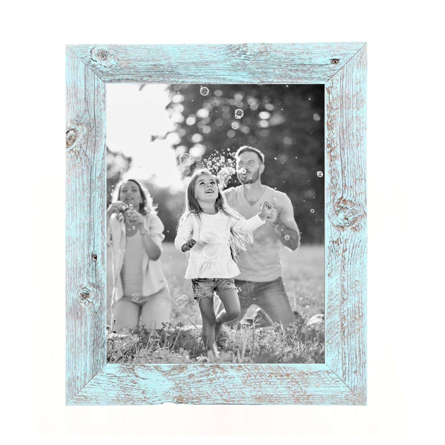 HomeRoots 12" x 12" Rustic Blue Picture Frame