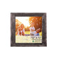 HomeRoots 12" x 12" Rustic Smoky Black Picture Frame
