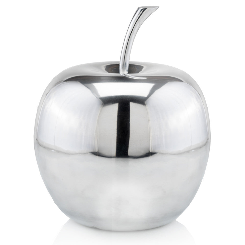 HomeRoots 12' x 12' x 13' Buffed Extra Large Polished Apple