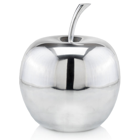 HomeRoots 12' x 12' x 13' Buffed Extra Large Polished Apple