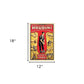 HomeRoots 12" x 18" Houdini Handcuff King Vintage Magic Poster Wall Art