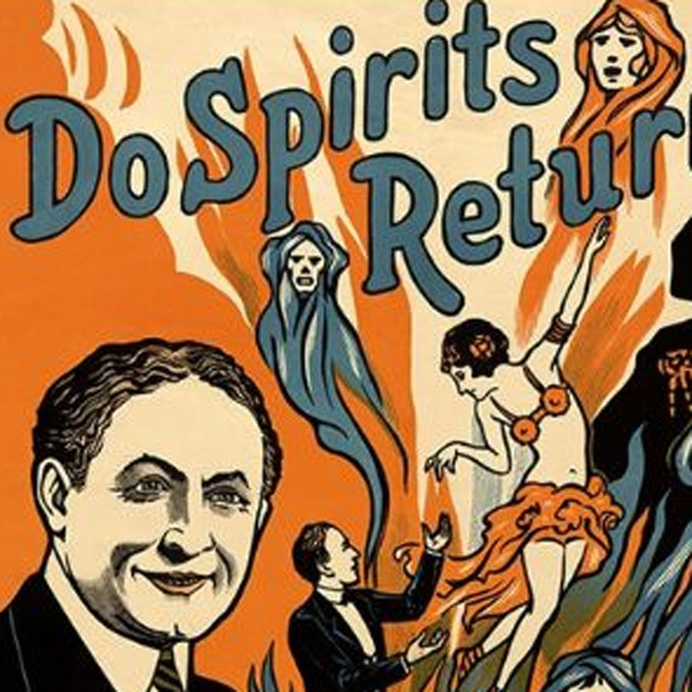 HomeRoots 12" x 18" Houdini Spirits Vintage Magic Poster Wall Art