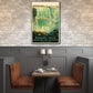 HomeRoots 12" x 18" Niagra Falls New York c1920s Vintage Travel Poster Wall Art