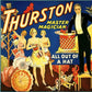 HomeRoots 12" x 18" Thurston Out of a Hat Vintage Magic Poster Wall Art