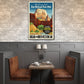 HomeRoots 12" x 18" Zion National Utah c1950s Vintage Travel Poster Wall Art