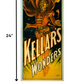 HomeRoots 12" x 24" Keller's Wonders Vintage Magic Poster Wall Art