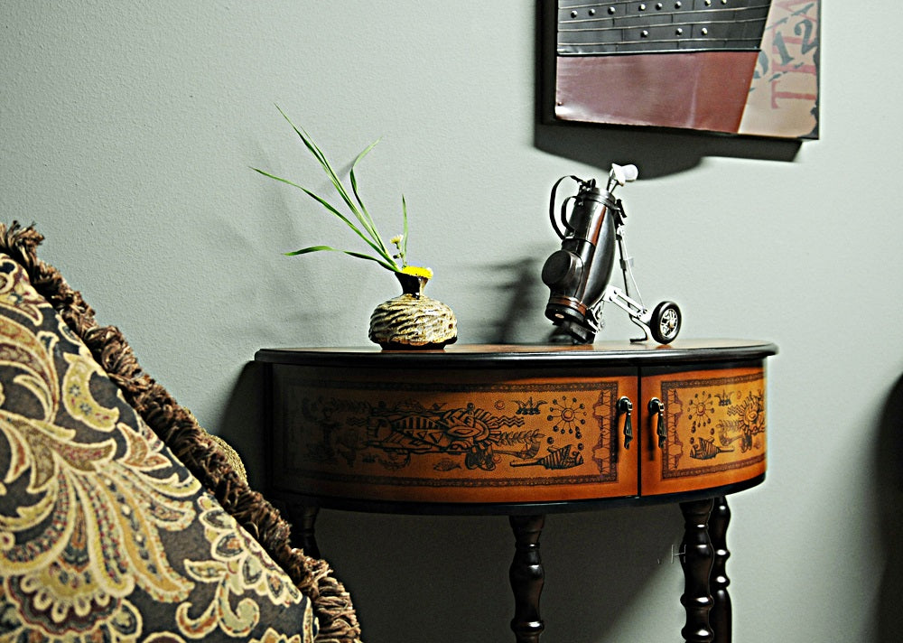HomeRoots 12" x 31.5" x 33" Console Cabinet