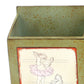 HomeRoots 12" x 36" x 5" Rustic Horizontal Newspaper And Magazine Rack in Green Finish