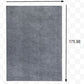 HomeRoots 12'x15' Grey Premier Rug Pad