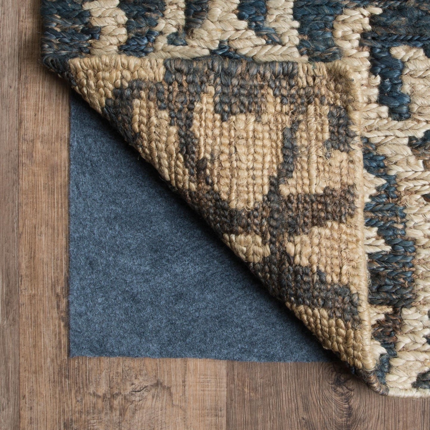 HomeRoots 12'x15' Grey Premier Rug Pad