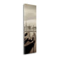 HomeRoots 13" Gondolas Against The Church of San Giorgio Maggiore Giclee Wrap Canvas Wall Art