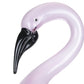 HomeRoots 13 Mouth Blown Pink Flamingo Art Glass
