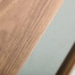 HomeRoots 13" Veneer Metal and Glass Coffee Table in Walnut Finish