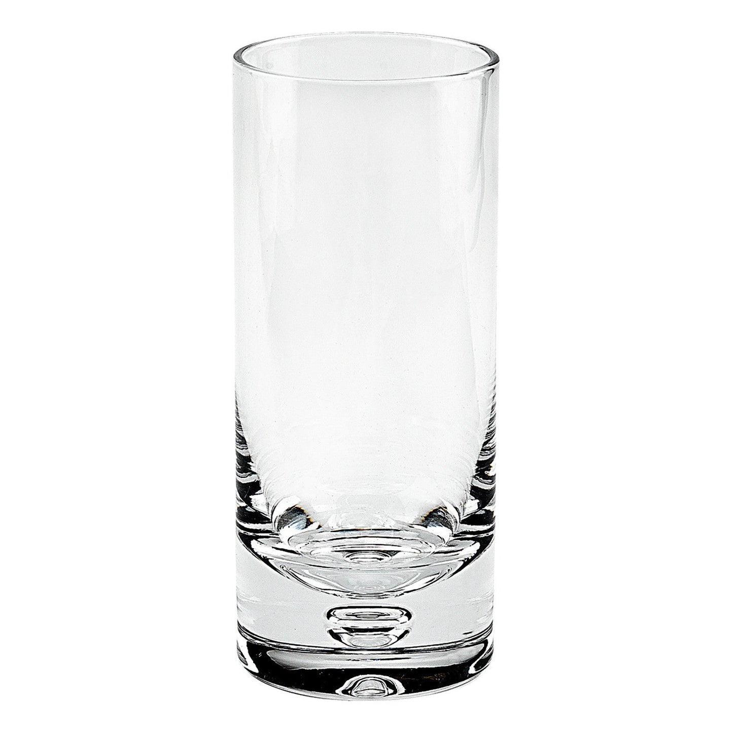 HomeRoots 13 oz Mouth Blown Crystal Lead Free Hiball Glass in Set of 4