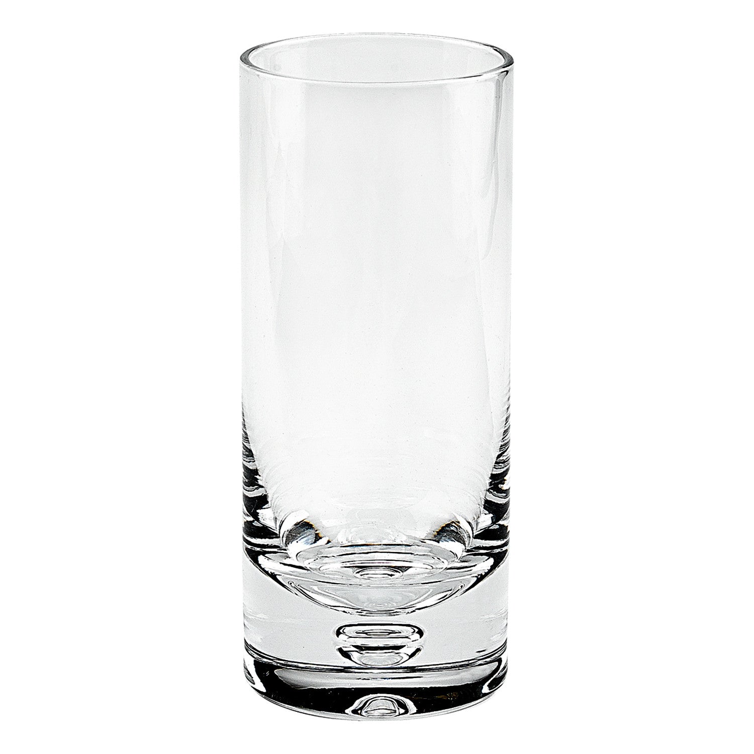 HomeRoots 13 oz Mouth Blown Crystal Lead Free Hiball Glass in Set of 4
