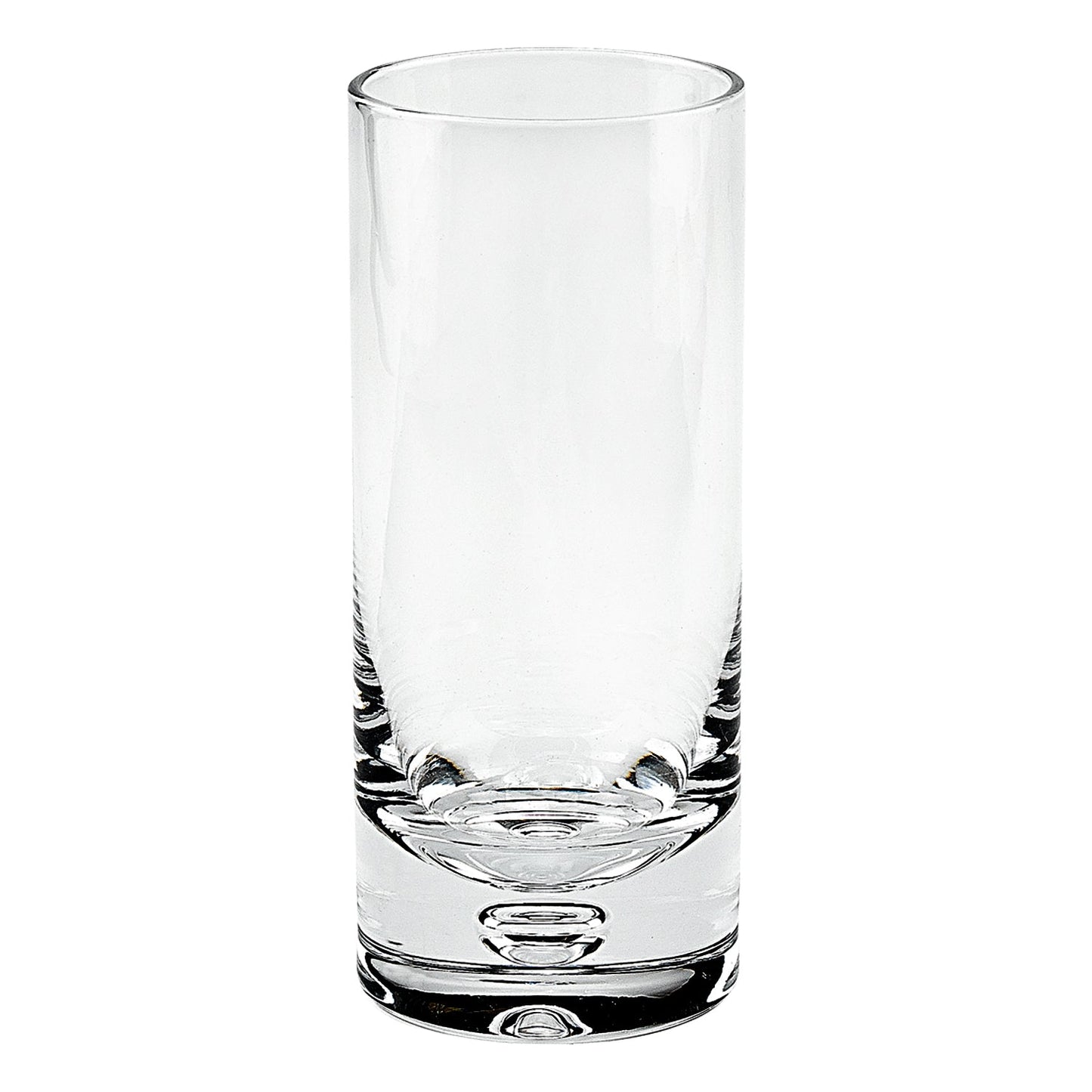 HomeRoots 13 oz Mouth Blown Crystal Lead Free Hiball Glass in Set of 4
