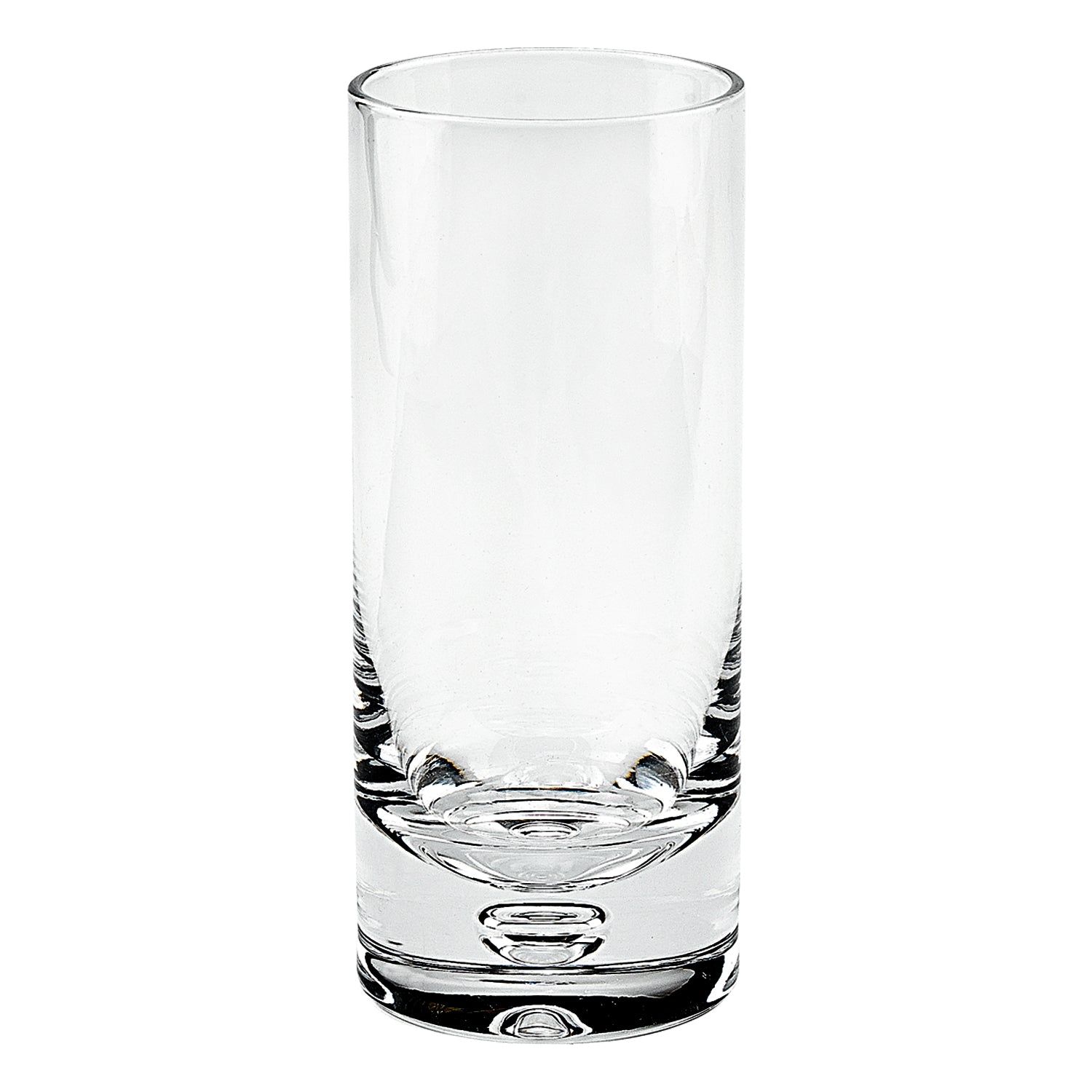HomeRoots 13 oz Mouth Blown Crystal Lead Free Hiball Glass in Set of 4