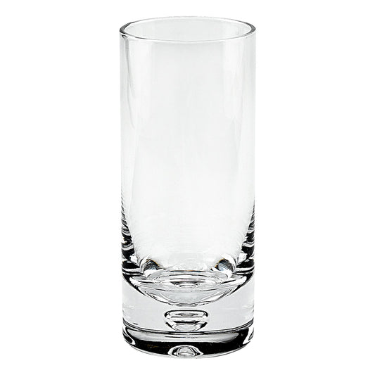 HomeRoots 13 oz Mouth Blown Crystal Lead Free Hiball Glass in Set of 4