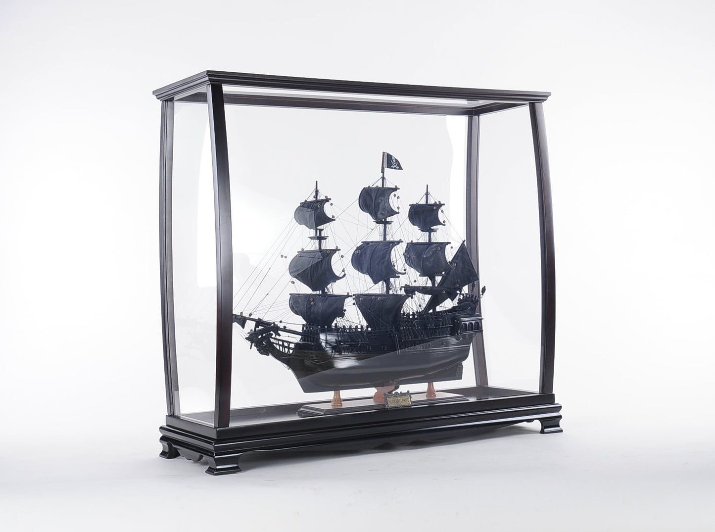 HomeRoots 13" x 34" x 31.5" MediumDisplay Case for Tall Ship