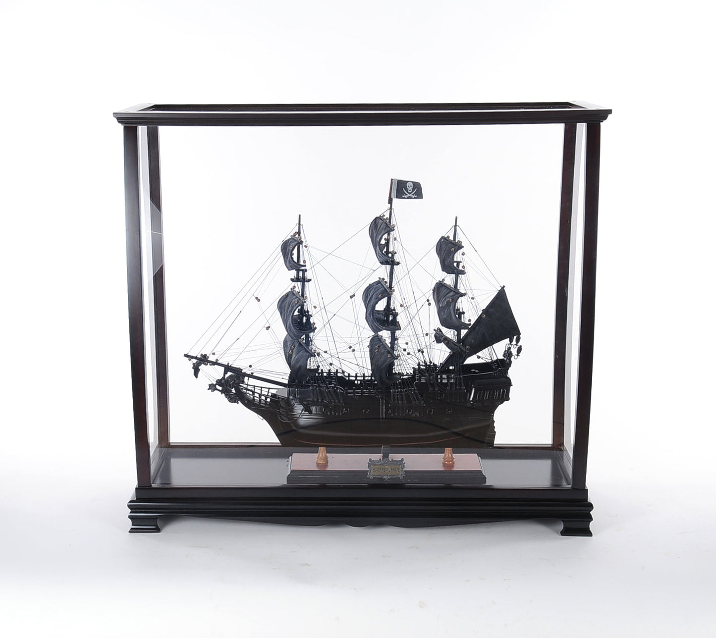 HomeRoots 13" x 34" x 31.5" MediumDisplay Case for Tall Ship