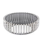 HomeRoots 14" Glass and Stainless Steel Round Coffee Table