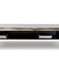 HomeRoots 14" Lacquer MDF and Steel Coffee Table in Ebony Finish