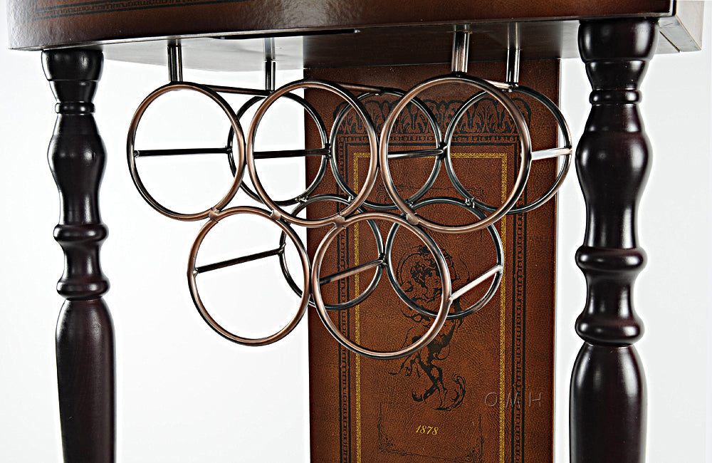 HomeRoots 14" x 20" x 36" Wine Cabinet