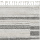 HomeRoots 144" x 180" Ivory Grey Polyester Rug