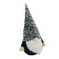 HomeRoots 15" Glittery Black and White Sparkle Gnome
