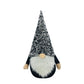 HomeRoots 15" Glittery Black and White Sparkle Gnome