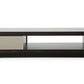 HomeRoots 15" Oak and Grey Gloss Veneer Coffee Table