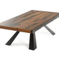 HomeRoots 15" Ship Wood and Metal Coffee Table in Brown Finish