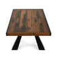 HomeRoots 15" Ship Wood and Metal Coffee Table in Brown Finish