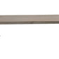 HomeRoots 15" Veneer and Steel Coffee Table in Antique Ash Finish