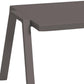 HomeRoots 16" Aluminum End Table in Taupe Finish