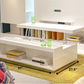 HomeRoots 16" Coffee Table in White Finish