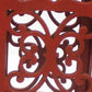 HomeRoots 16" End Tables Set in Red Finish