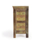 HomeRoots 16" Modern Three Drawer Accent Chest With Rustic Finish