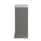 HomeRoots 16" x 13" x 30" MDF Cabinet In Grey