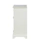 HomeRoots 16" x 13" x 30" MDF Cabinet In White Finish