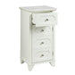 HomeRoots 16" x 13" x 30" Stunning Cabinet In White