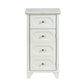 HomeRoots 16" x 13" x 30" Stunning Cabinet In White