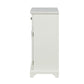 HomeRoots 16" x 13" x 30" White Classy Cabinet