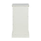 HomeRoots 16" x 13" x 30" White Classy Cabinet