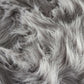 HomeRoots 16" x 16" Acrylic Solid Color Pad in Gray Finish