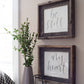 HomeRoots 16" x 20" Natural Weathered Grey Picture Frame