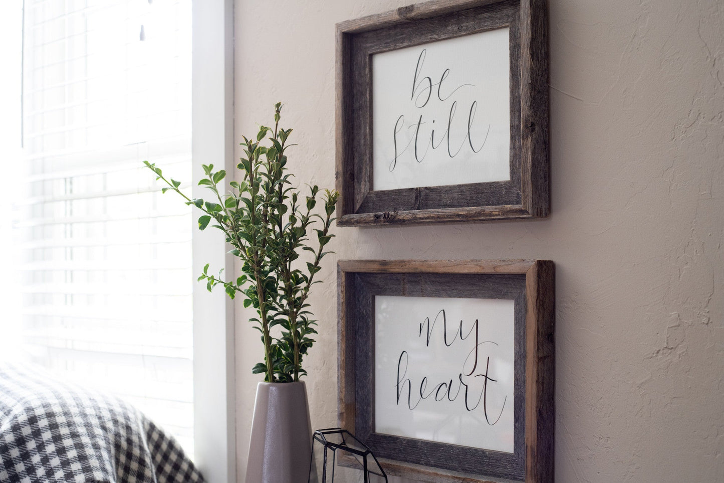 HomeRoots 16" x 20" Natural Weathered Grey Picture Frame