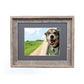 HomeRoots 16" x 20" Rustic Cinder Picture Frame with Plexiglass Holder