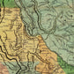 HomeRoots 16" x 20" Vintage 1846 Map of Mexico Wall Art